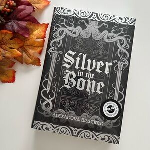 SIGNED & SEALED Silver in the Bone by Alexandra Bracken Owlcrate Exclusive